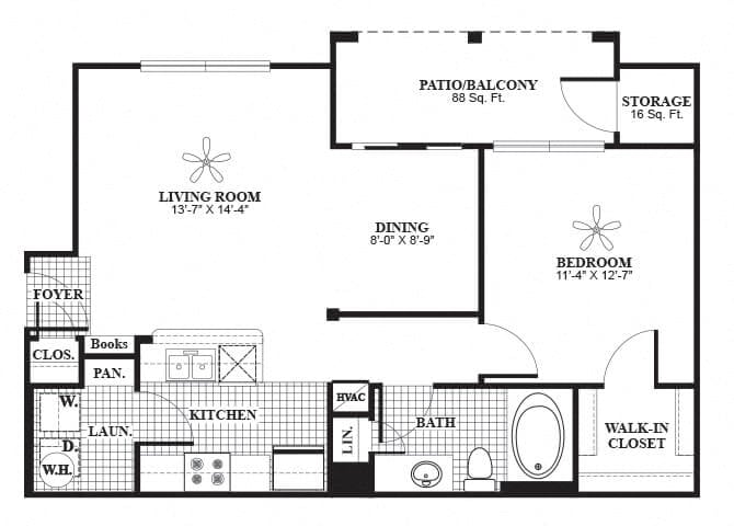 A2 floorplan layout