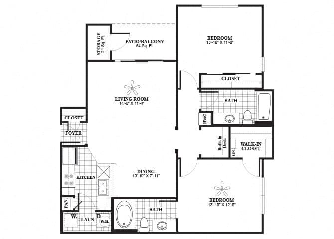 B1 floorplan layout