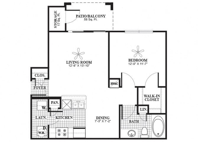 A1 floorplan layout