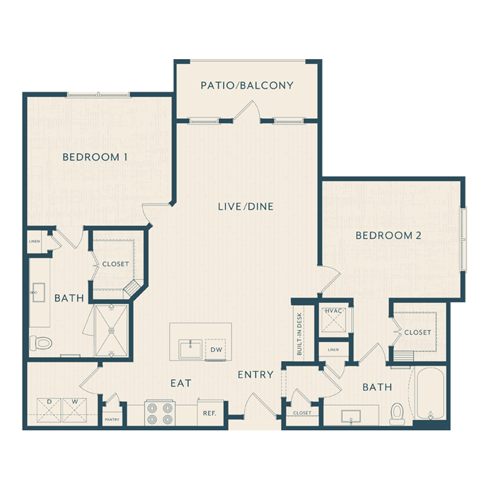 Buchanan floorplan layout