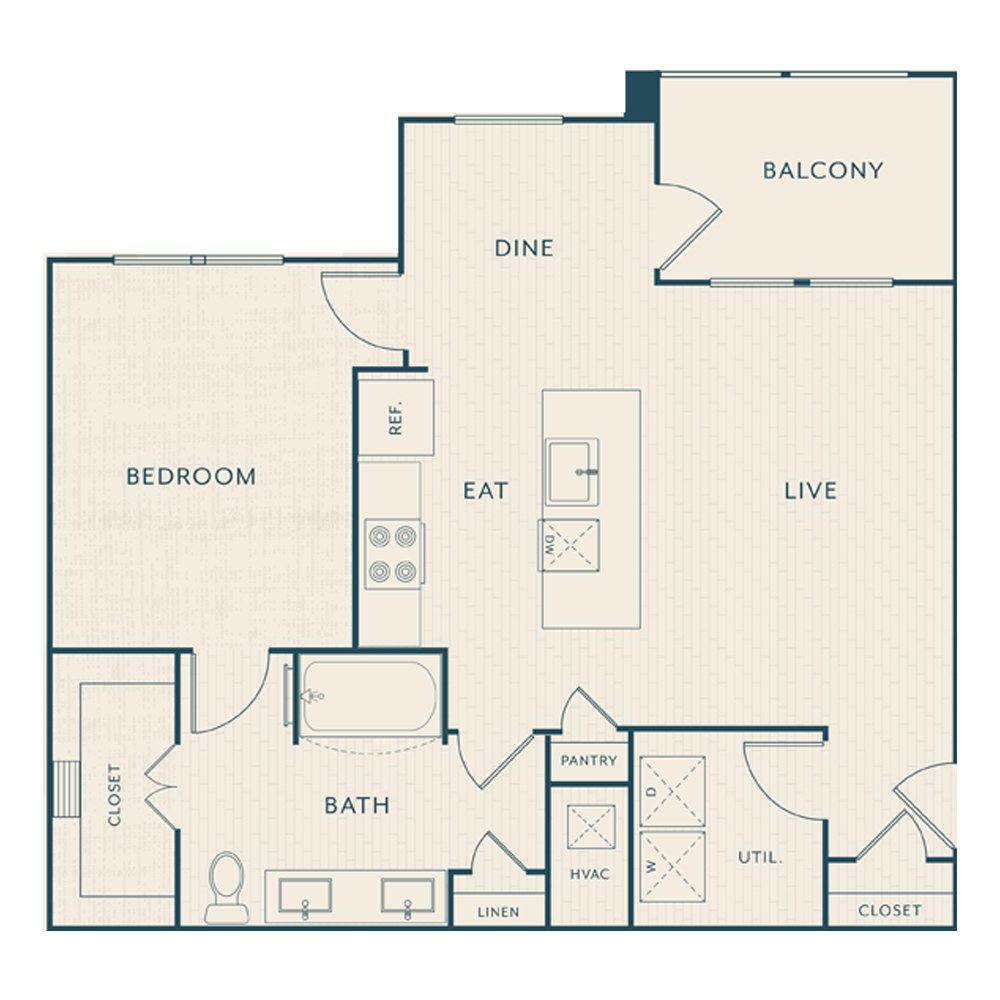 Barton floorplan layout