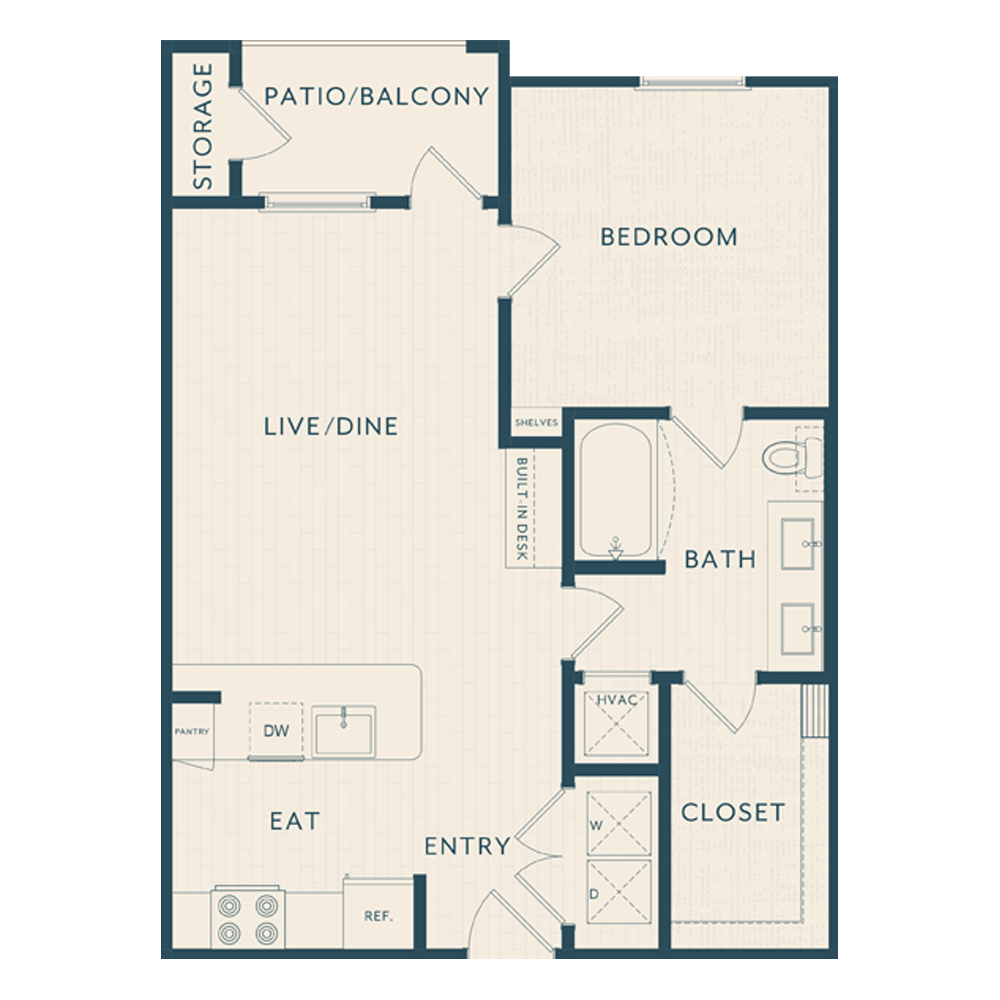 Weller floorplan layout