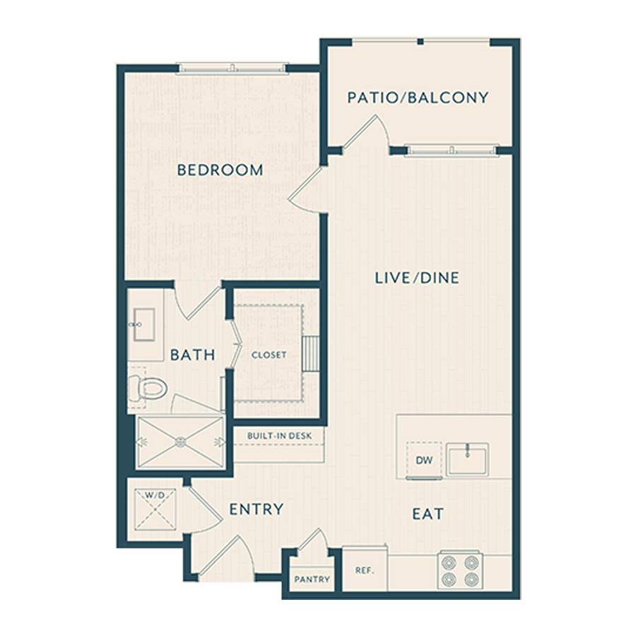 Rebecca floorplan layout