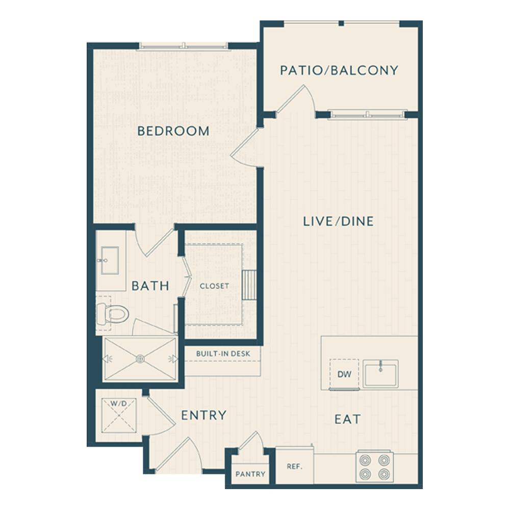 Coleto - HC floorplan layout