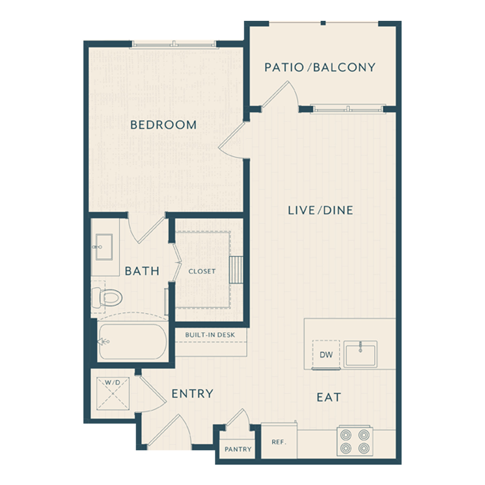 Coleto floorplan layout