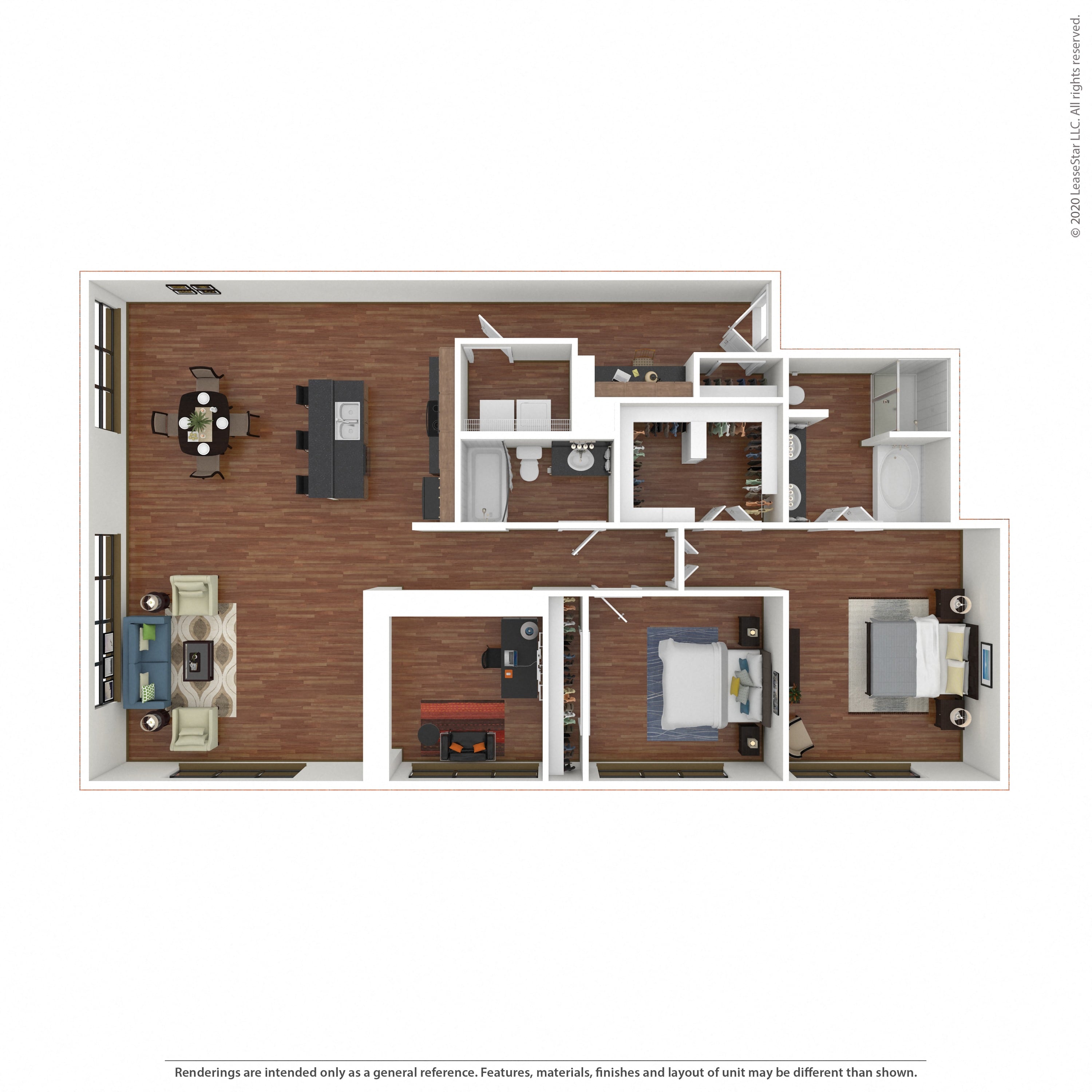 B7 floorplan layout
