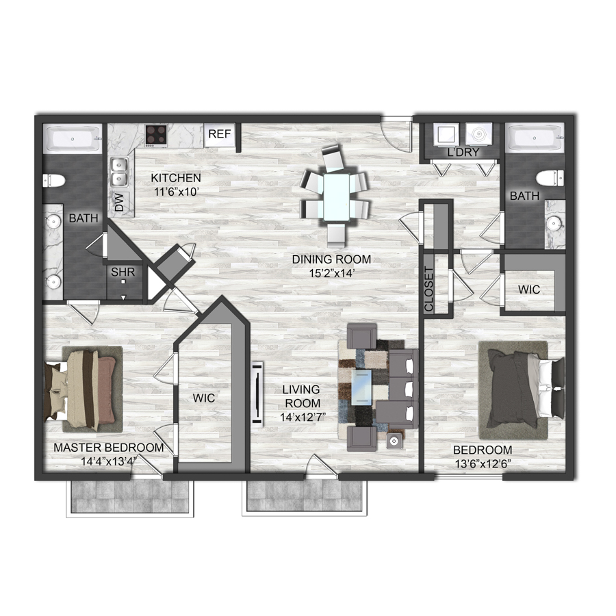 B3 floorplan layout
