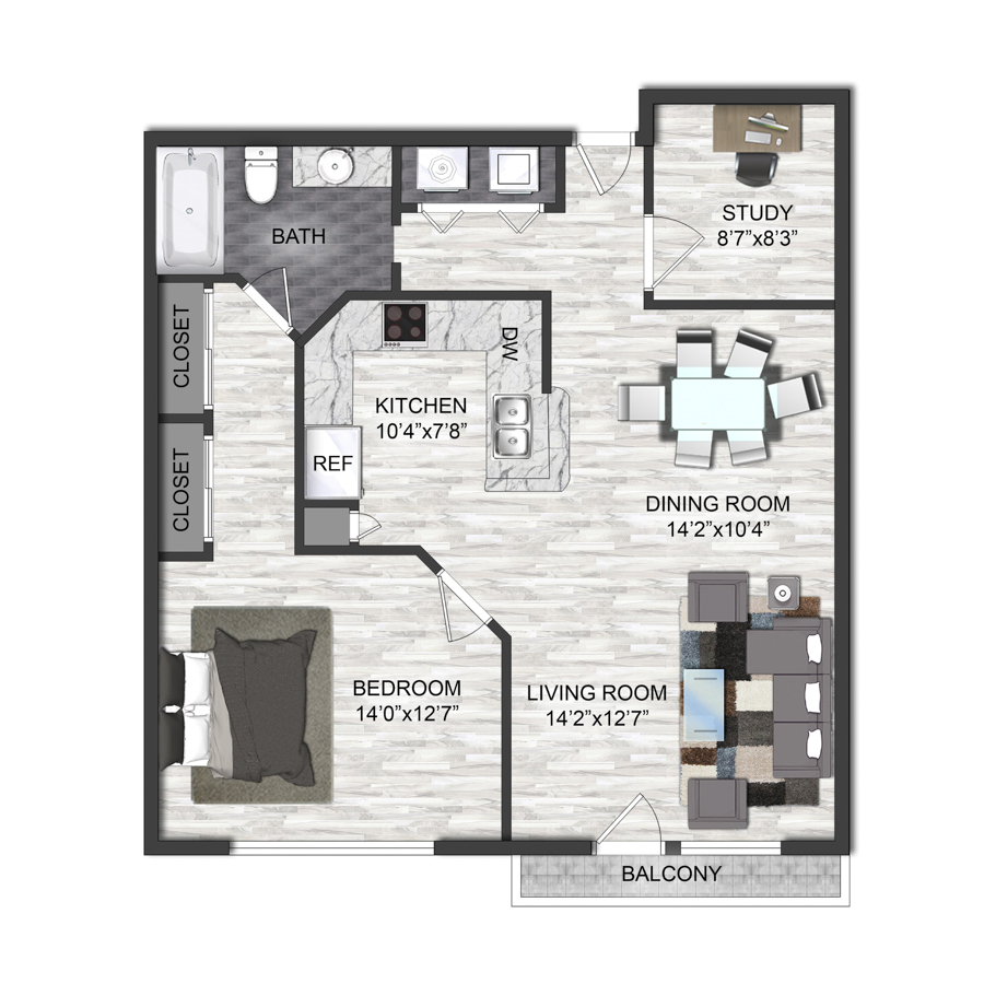 A3S floorplan layout