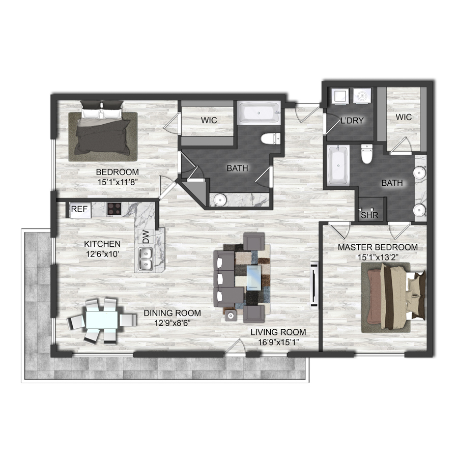 B4 floorplan layout