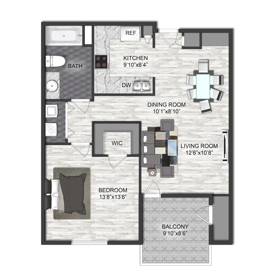 A1 floorplan layout