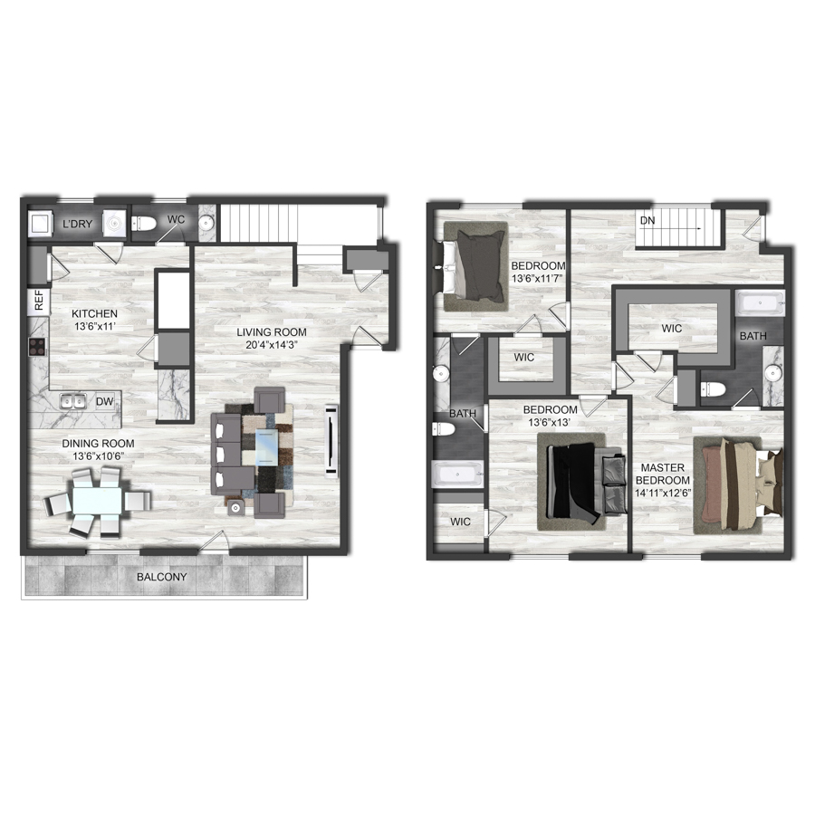 C2TH floorplan layout