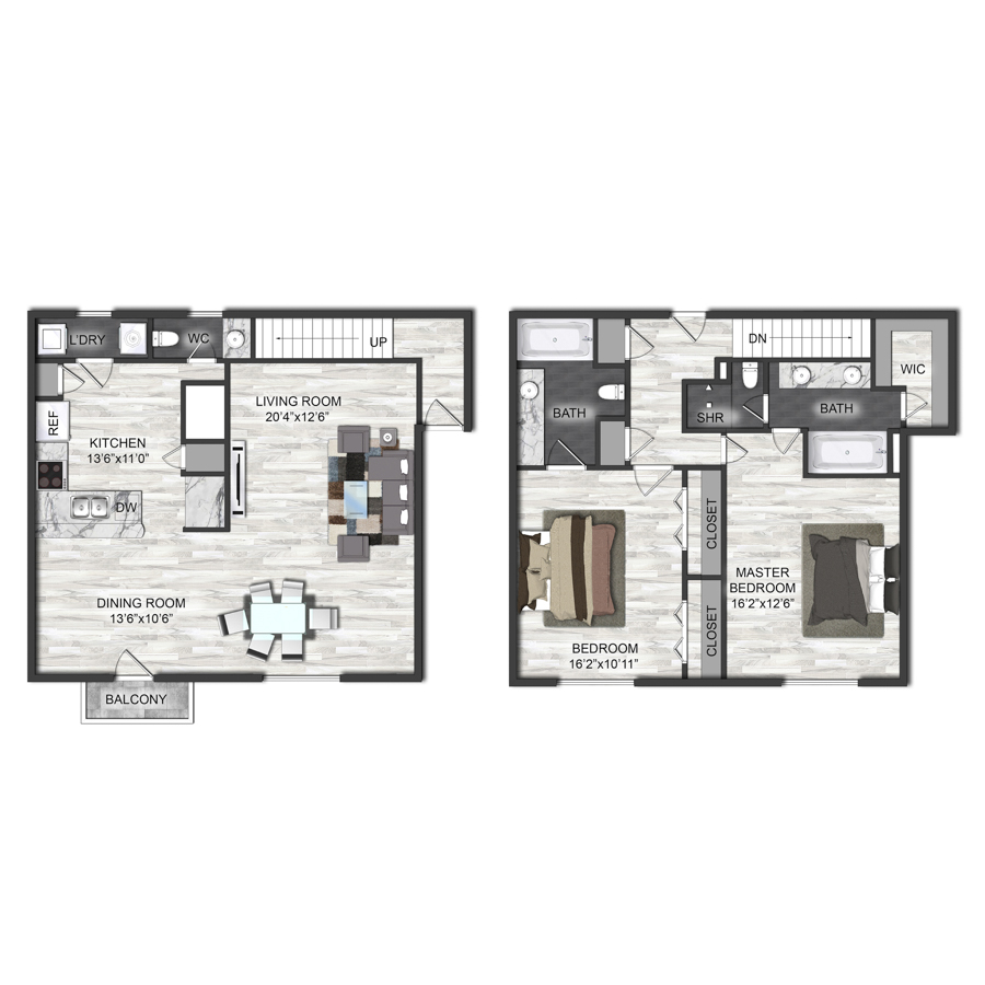 B6TH floorplan layout