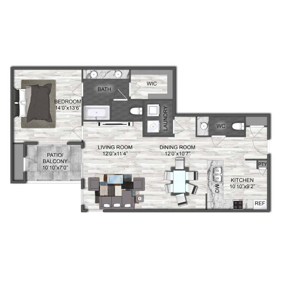 A4 floorplan layout