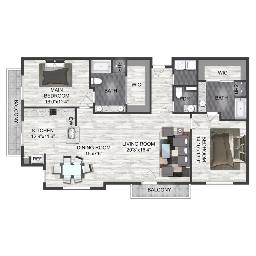 B7 floorplan layout