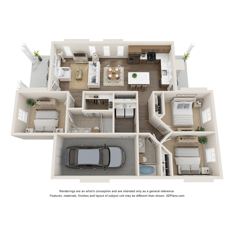 Magnolia floorplan layout