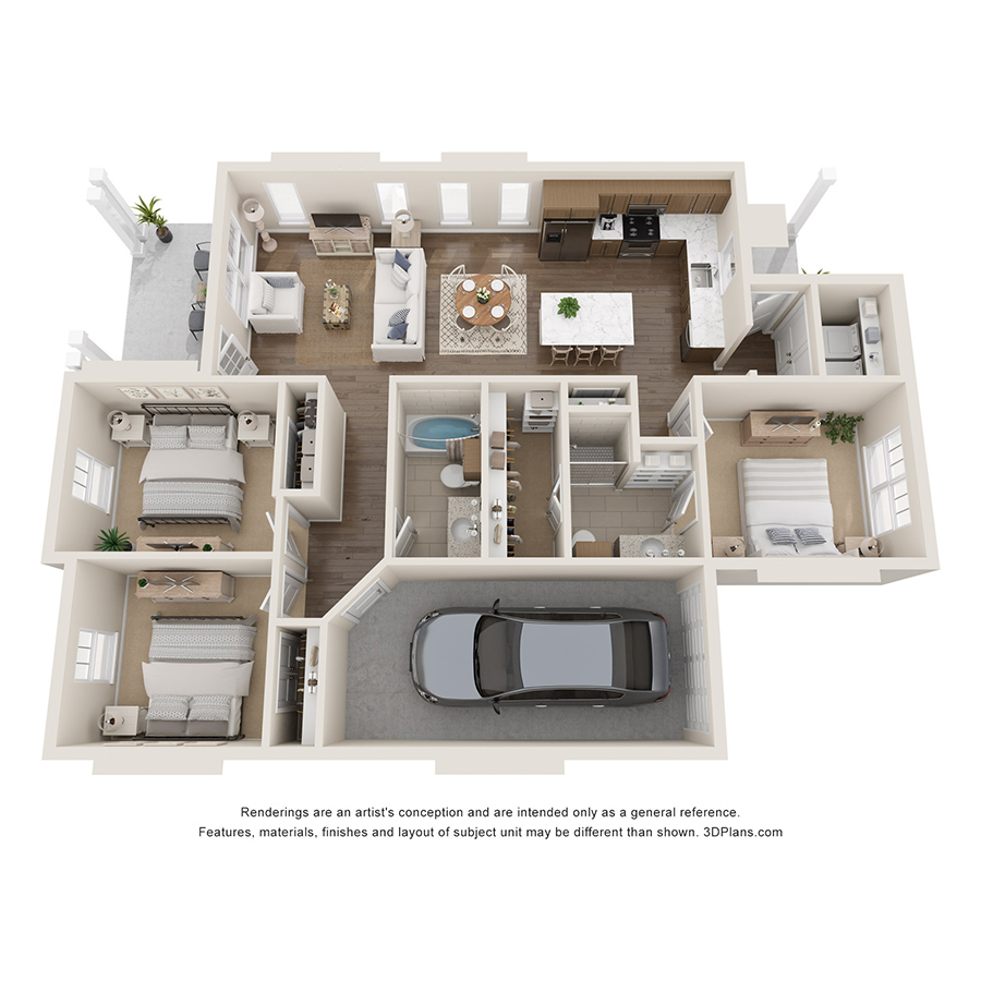 Sage floorplan layout