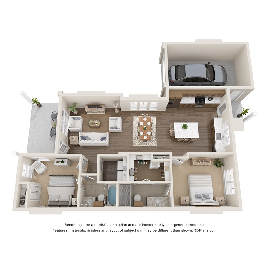 Olive floorplan layout