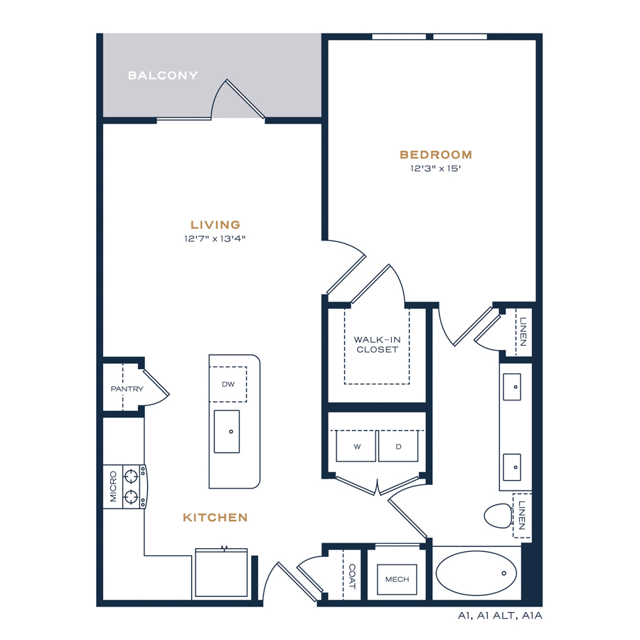 A4 floorplan layout