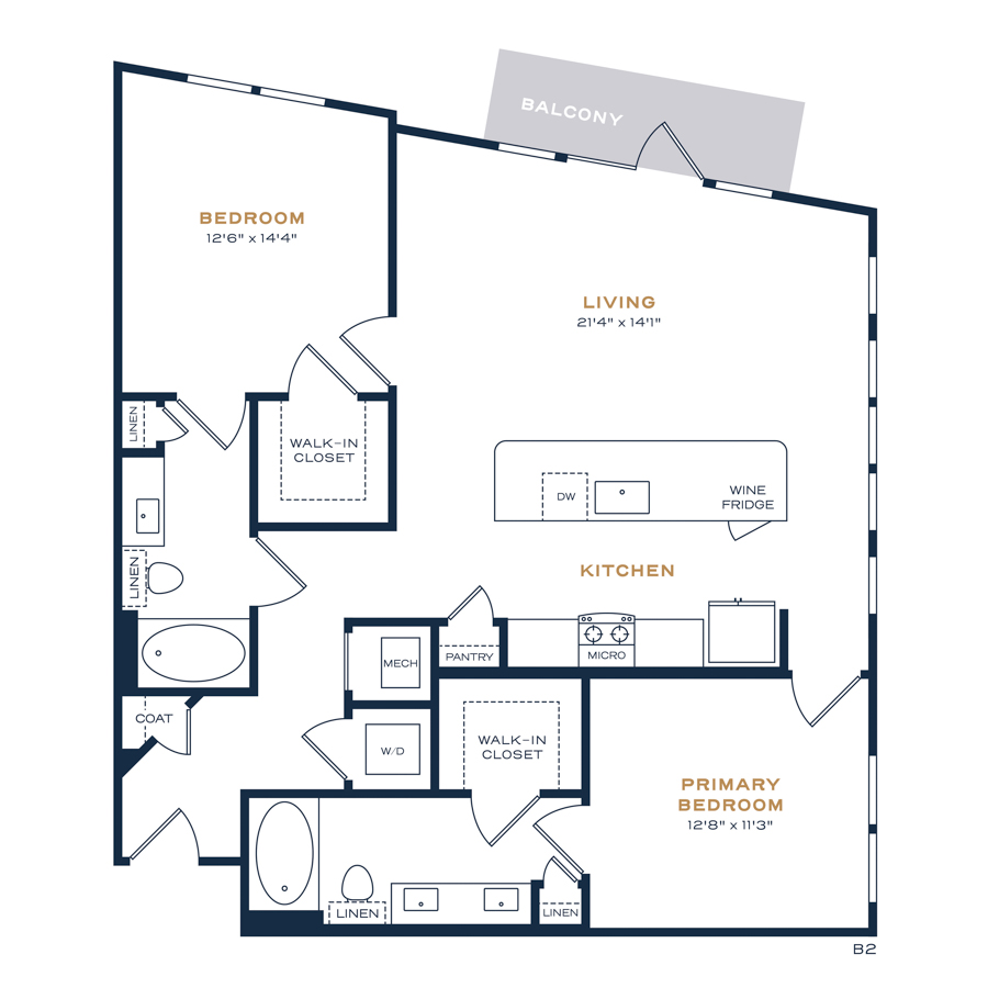 B3 floorplan layout