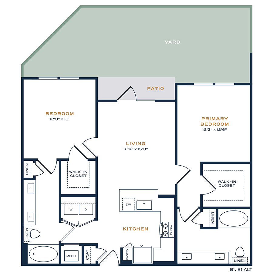 B1 Yard 1 floorplan layout