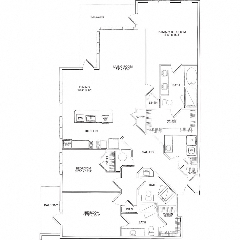 C2 floorplan layout