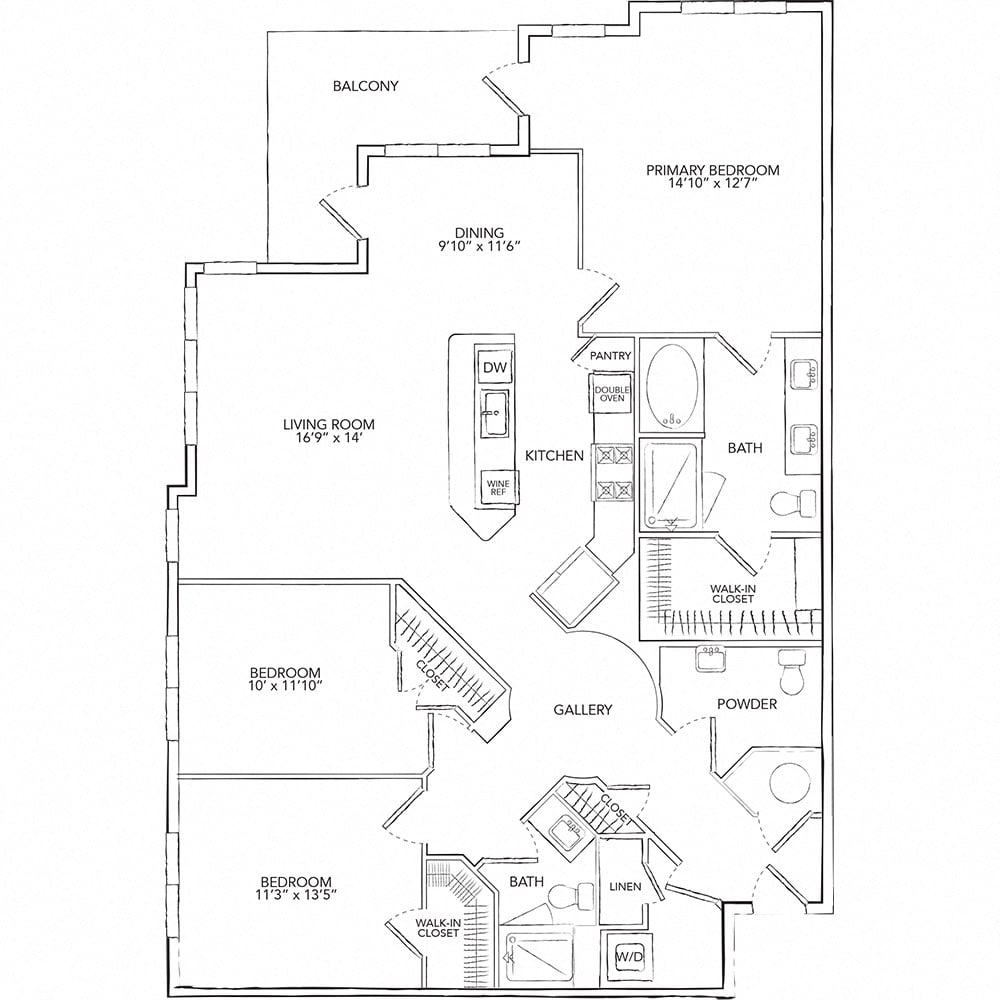 C1 floorplan layout