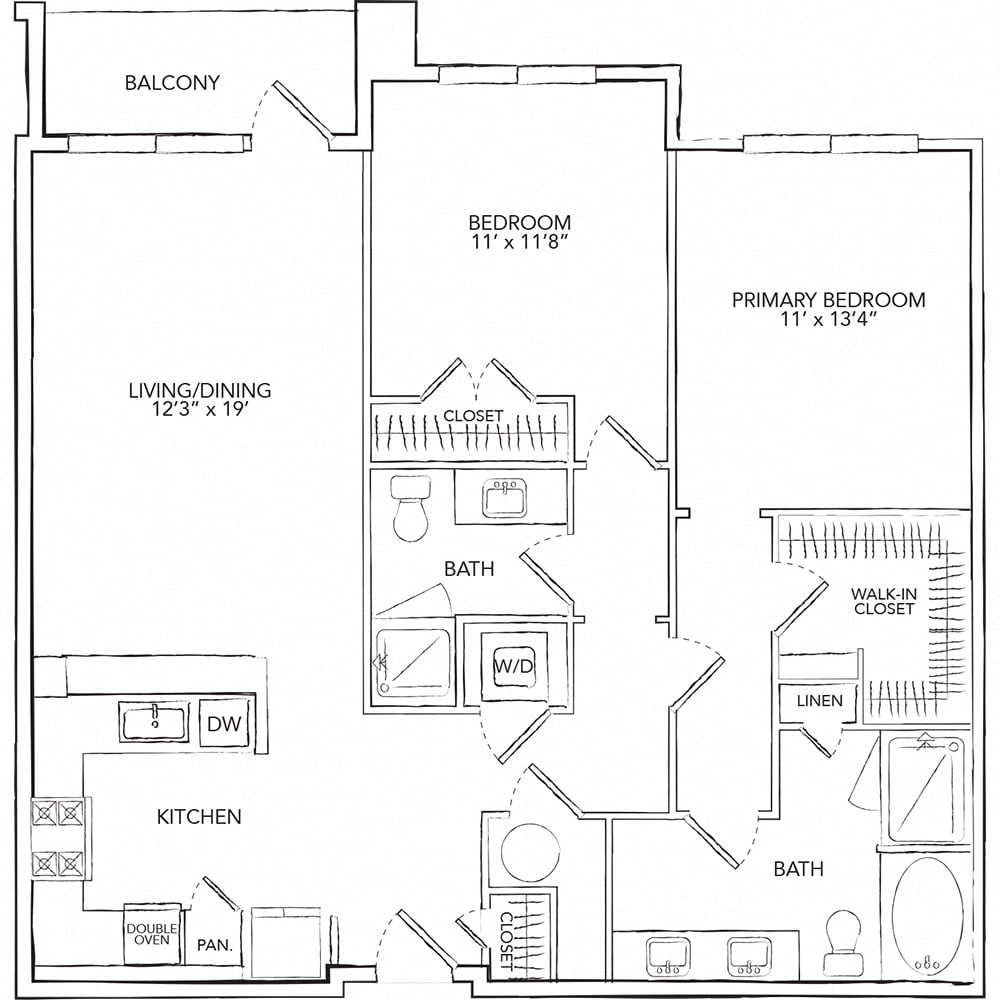 B2 floorplan layout