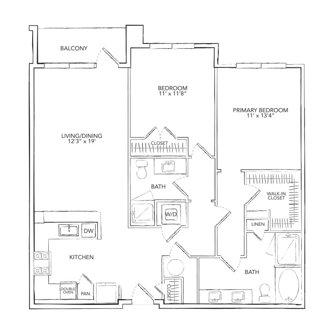 B1 floorplan layout
