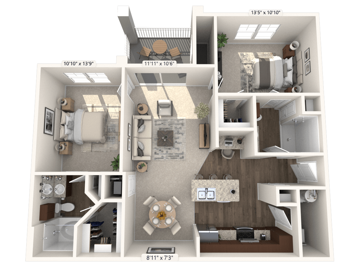 Emerald floorplan layout
