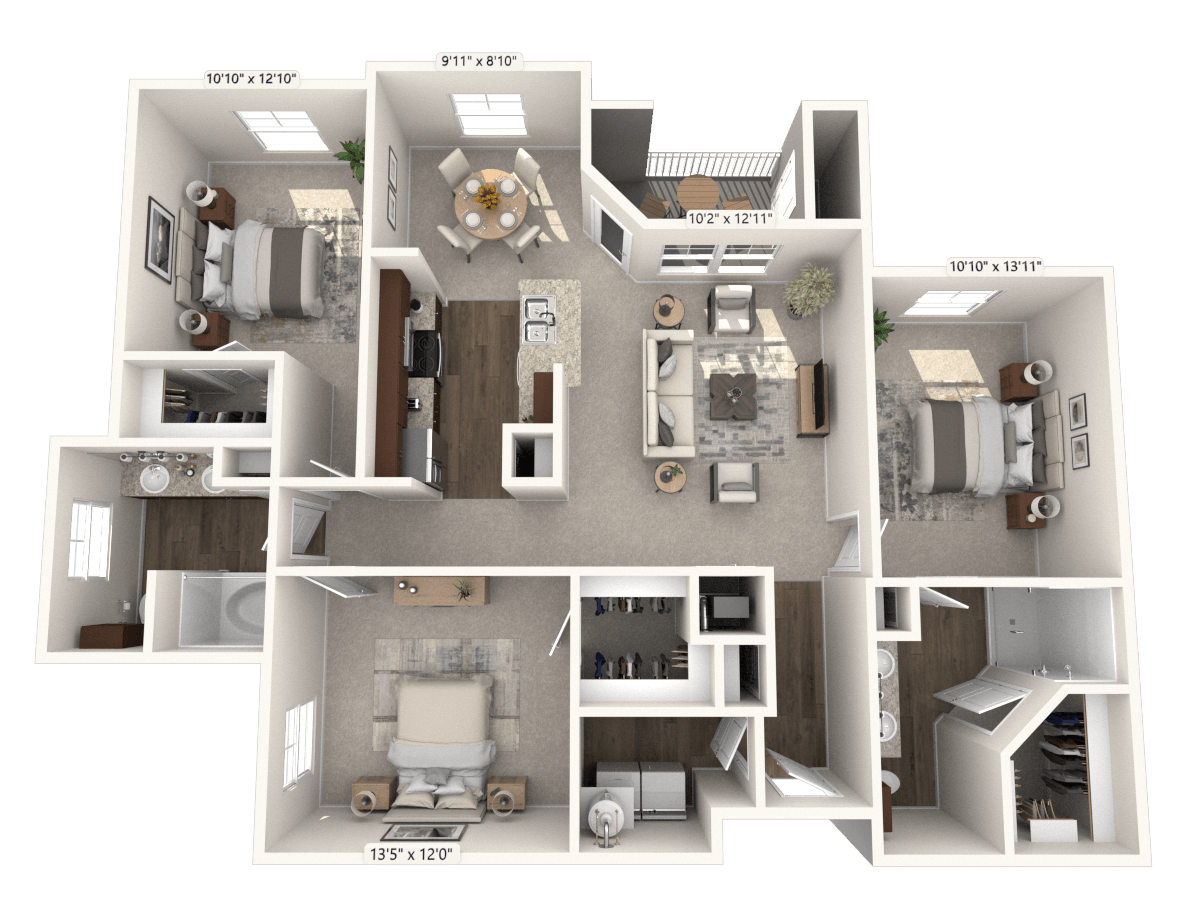 Kelly floorplan layout