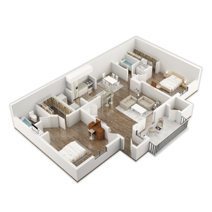 B4 Quartz floorplan layout