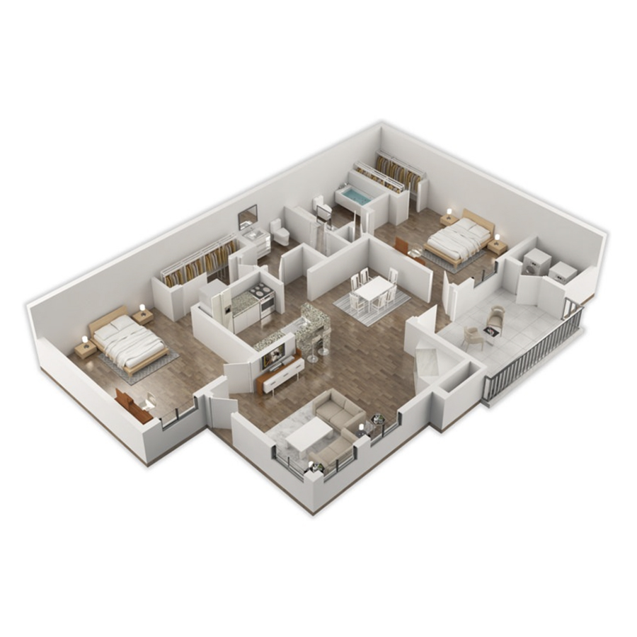 B2 floorplan layout