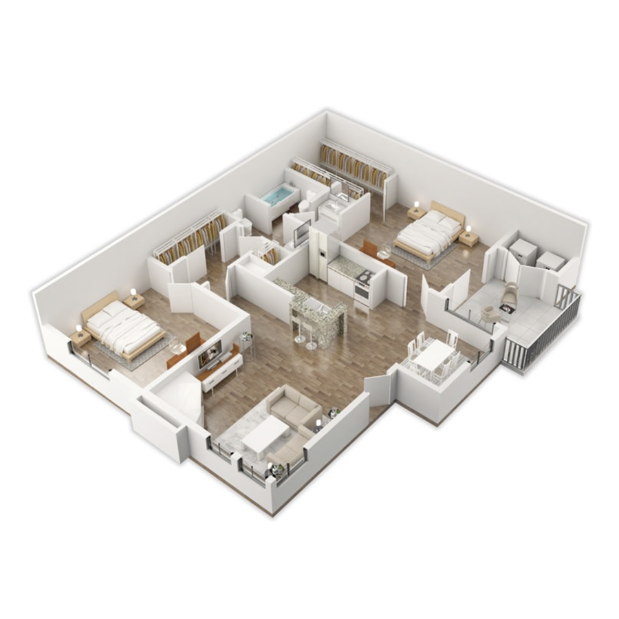 B1 Quartz floorplan layout