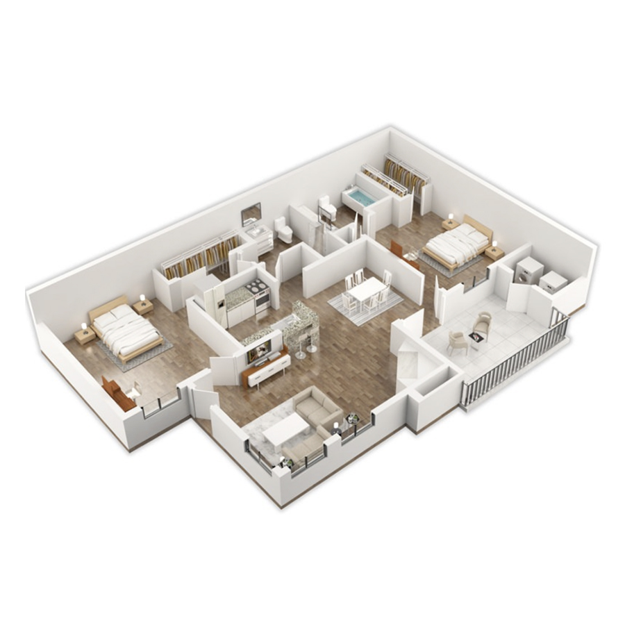 B3 Quartz floorplan layout