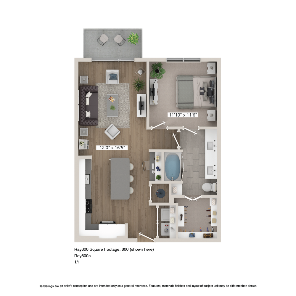 A4.1 floorplan layout
