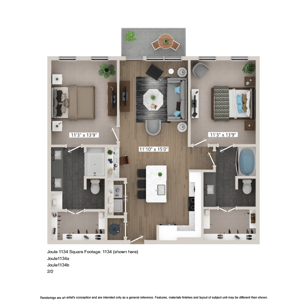 B1.1 floorplan layout