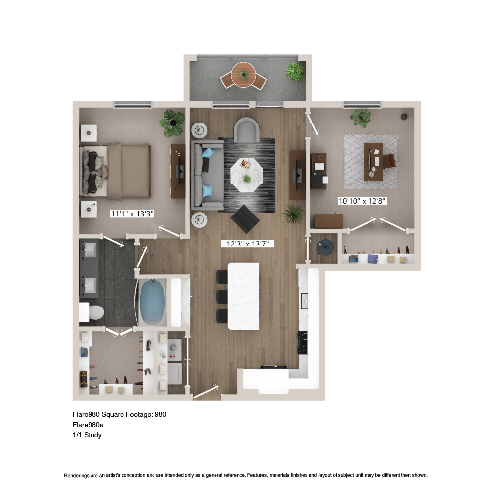 A7.1 floorplan layout