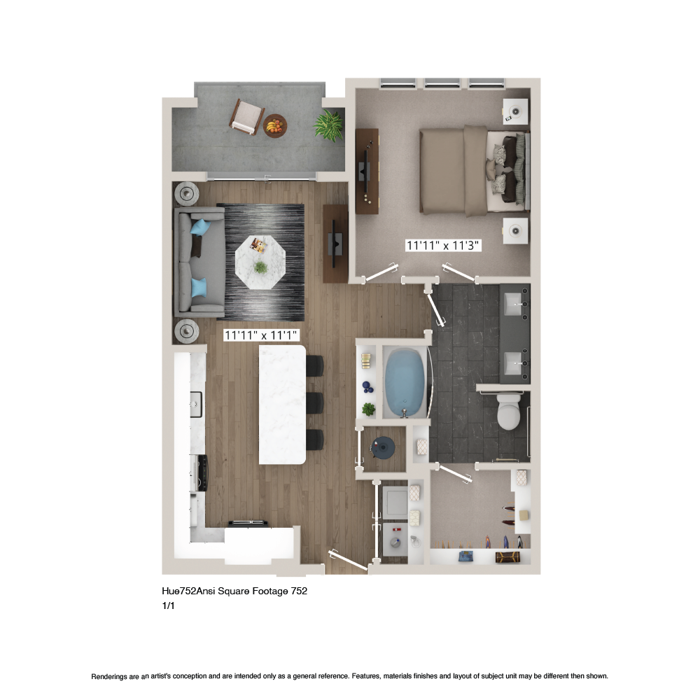 A4.0 ANSI floorplan layout