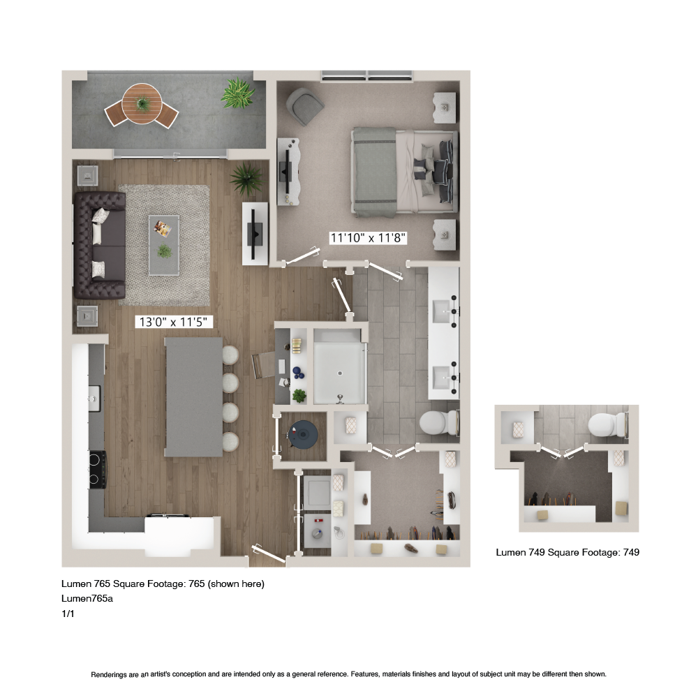 A5.0 floorplan layout