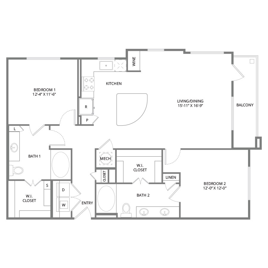 B3 floorplan layout