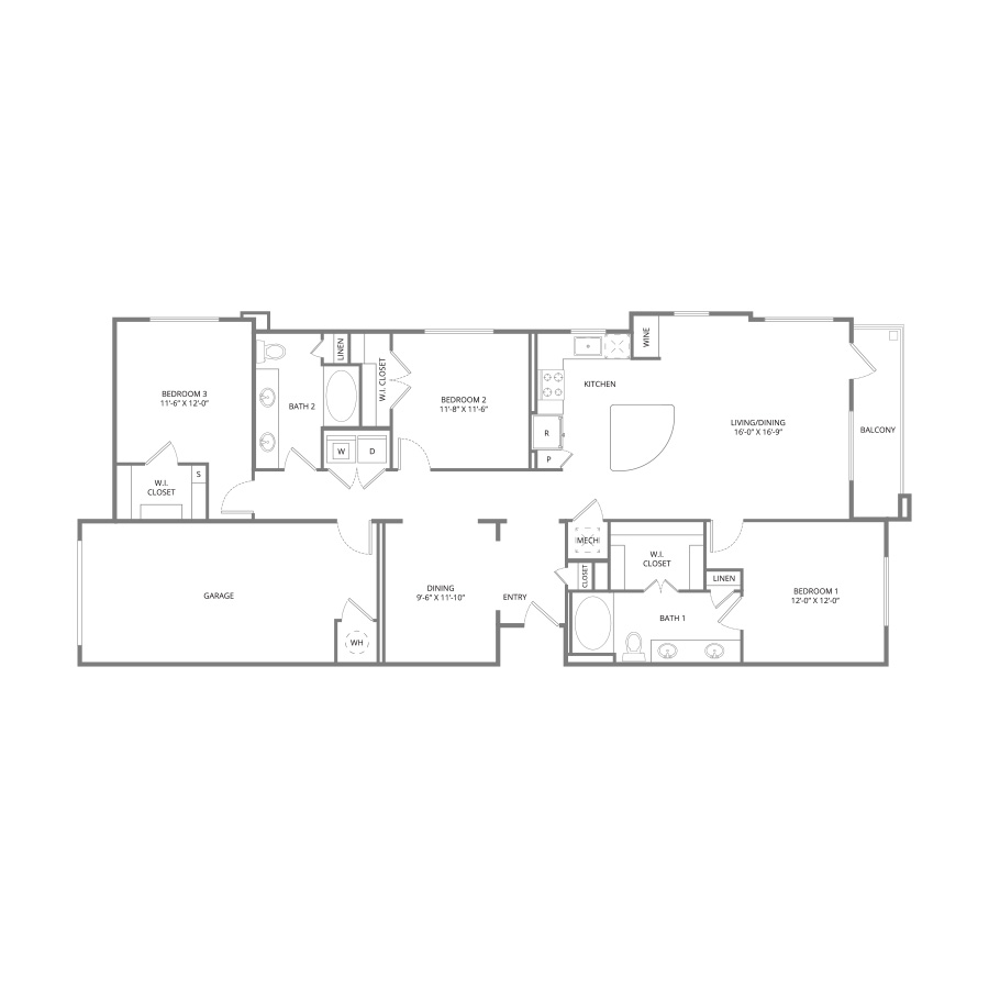 C2 floorplan layout