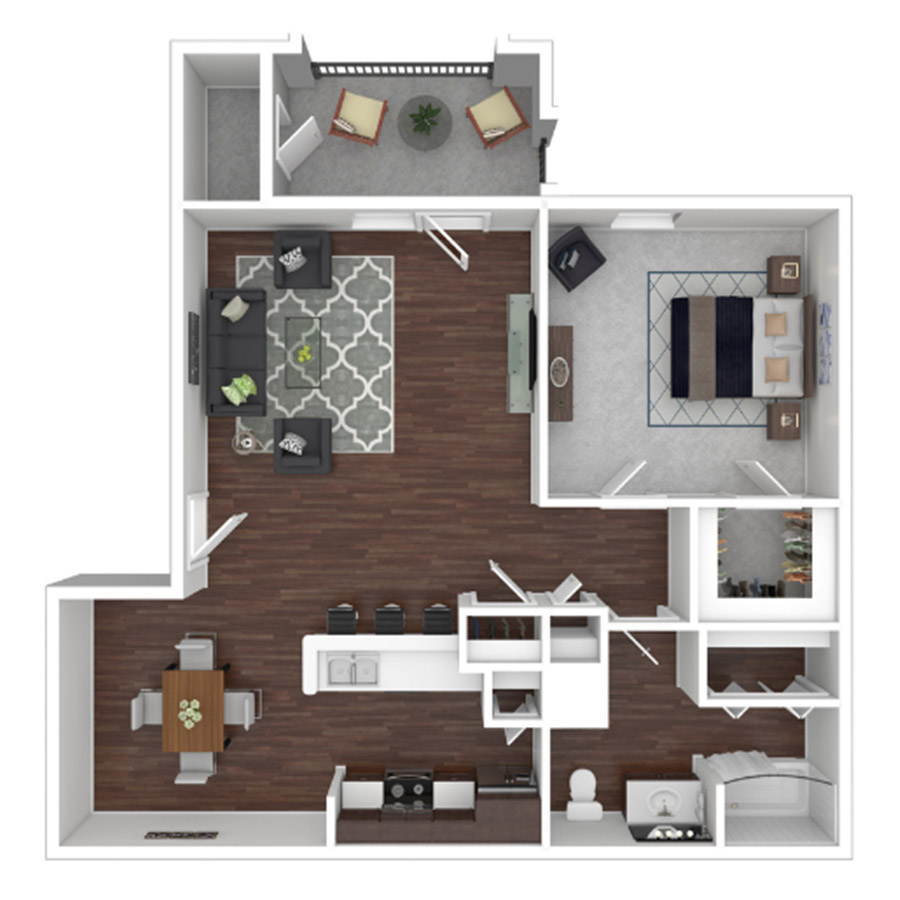 Amhurst floorplan layout