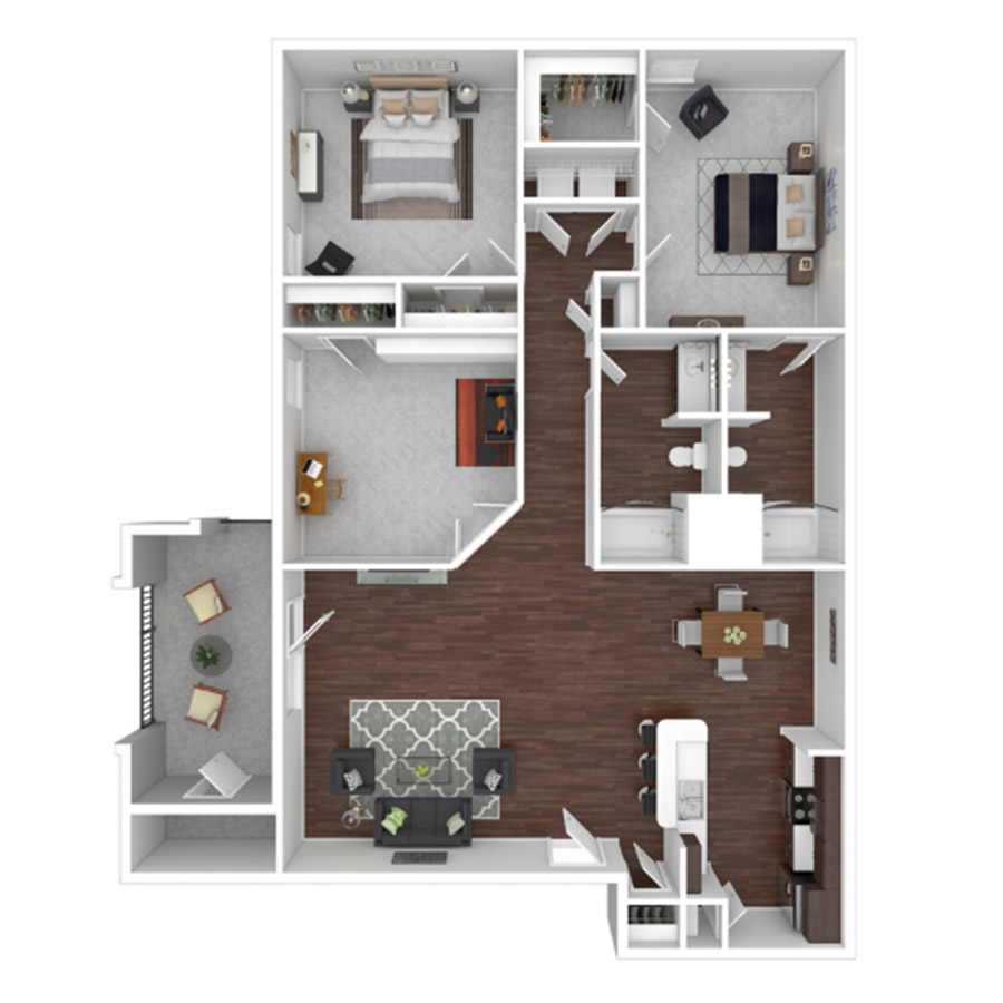 Mentecello floorplan layout