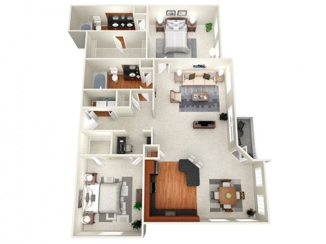 B2 floorplan layout