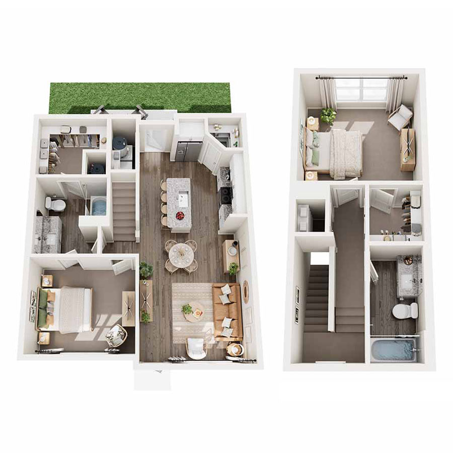Juniper floorplan layout