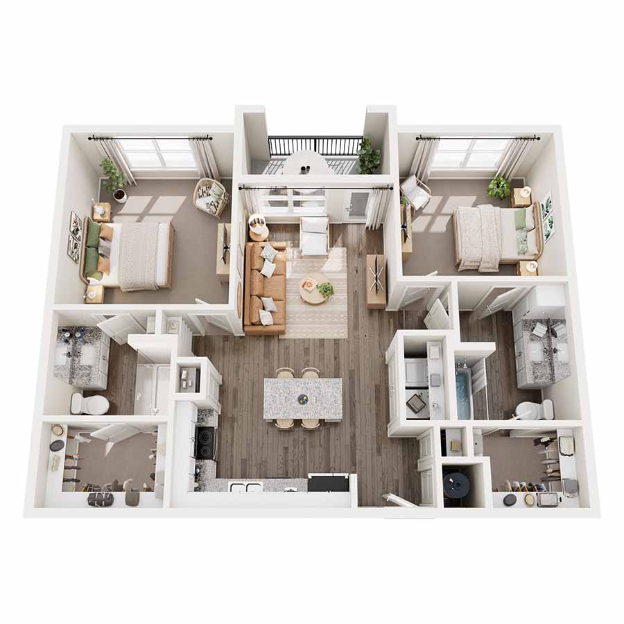 B1 floorplan layout