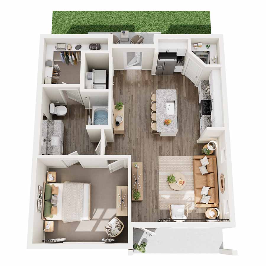 Elm floorplan layout