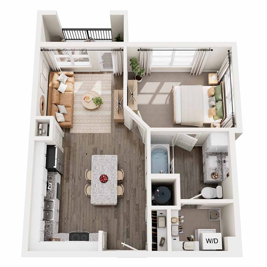 A1 floorplan layout