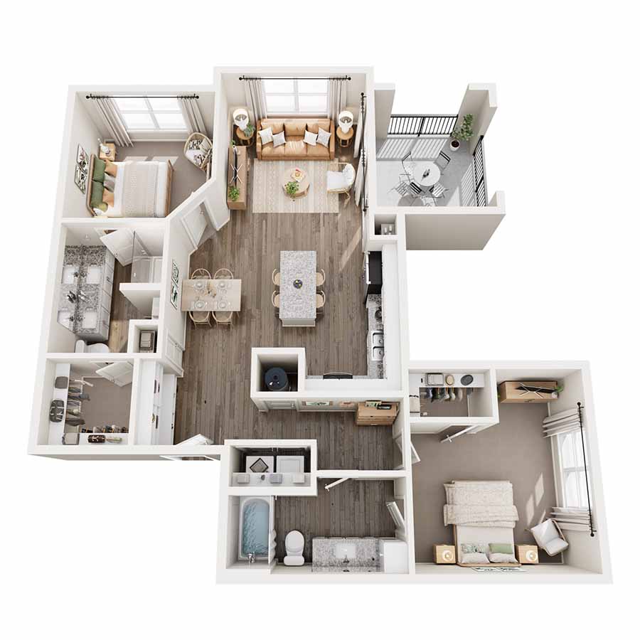 B4 floorplan layout