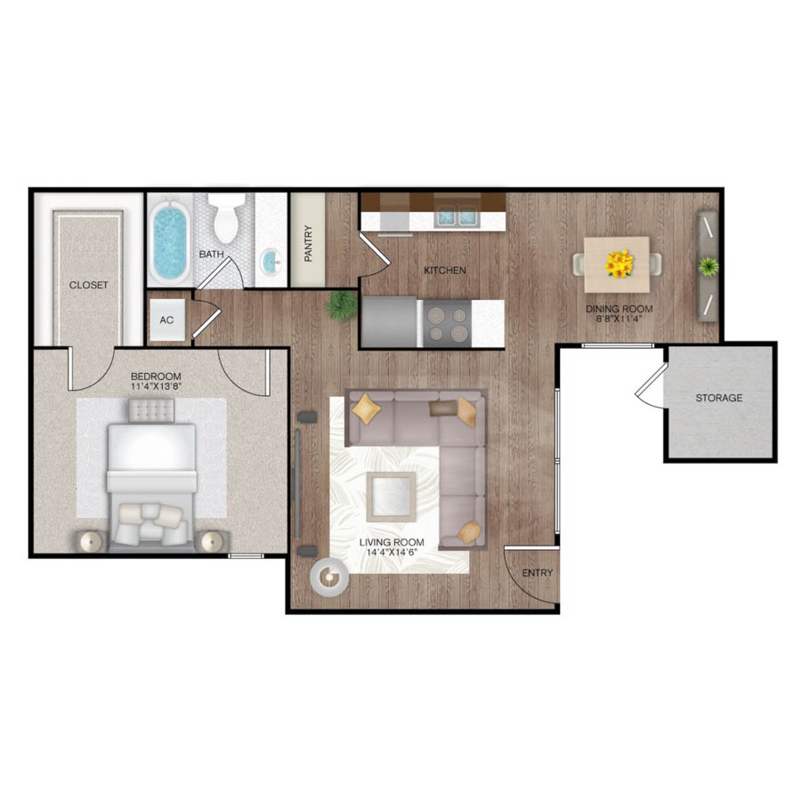 To Ramsey floorplan layout